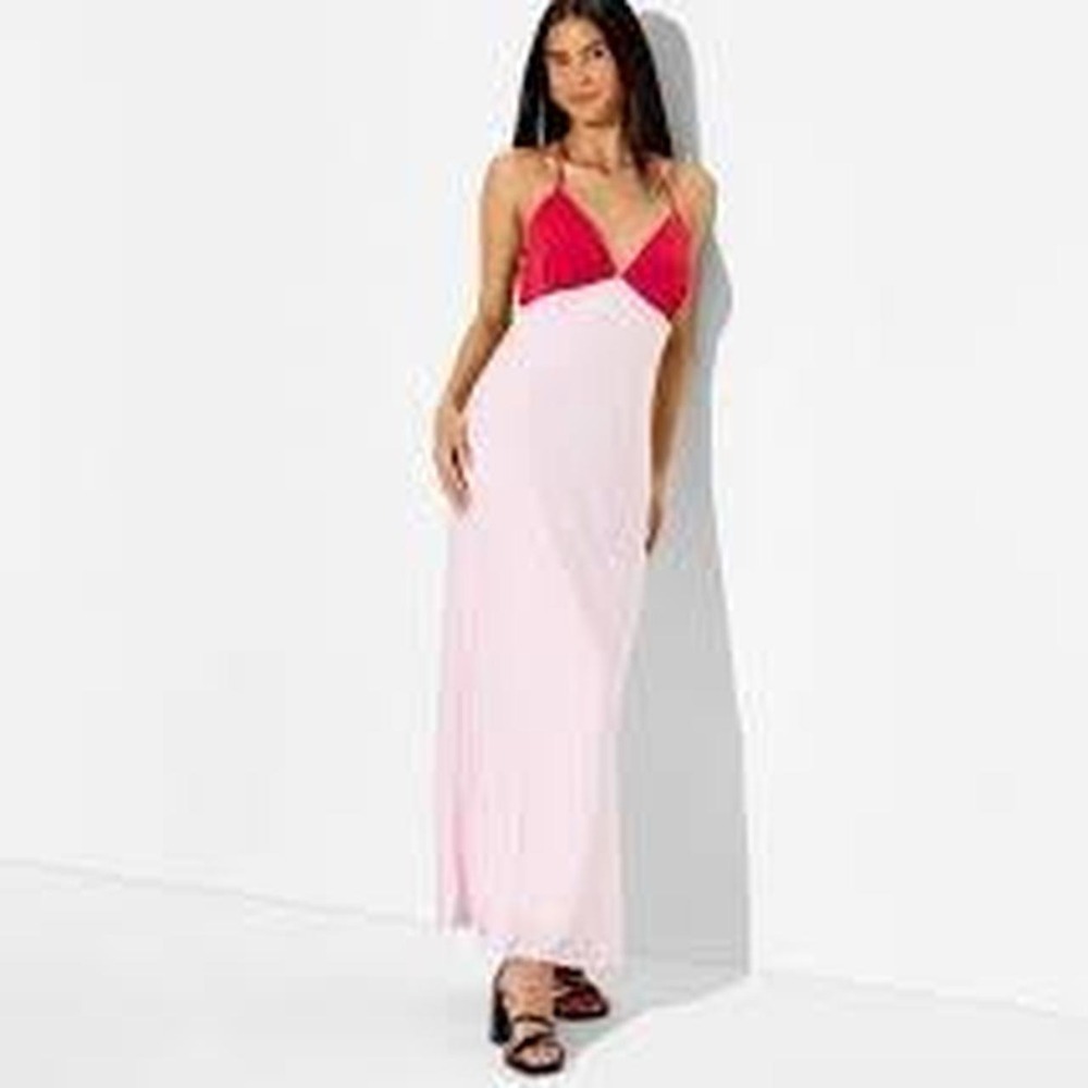 Wild Fable Women's Triangle Cup Maxi Dress